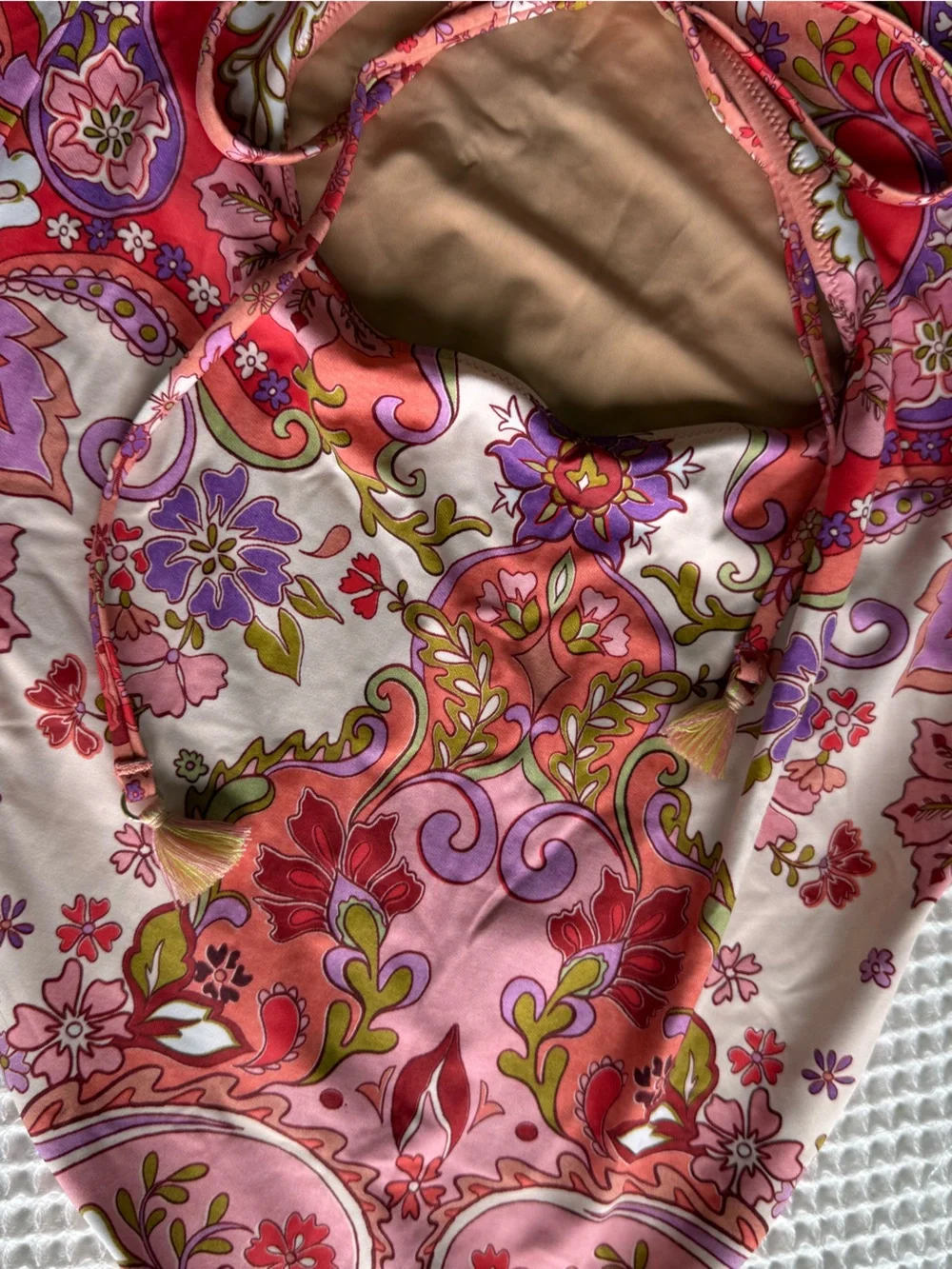 NWT Resort by Arnhem Pink Floral One Piece Swimsuit